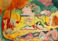 Le bonheur de vivre The Joy of Life abstract fauvism Henri Matisse oil painting